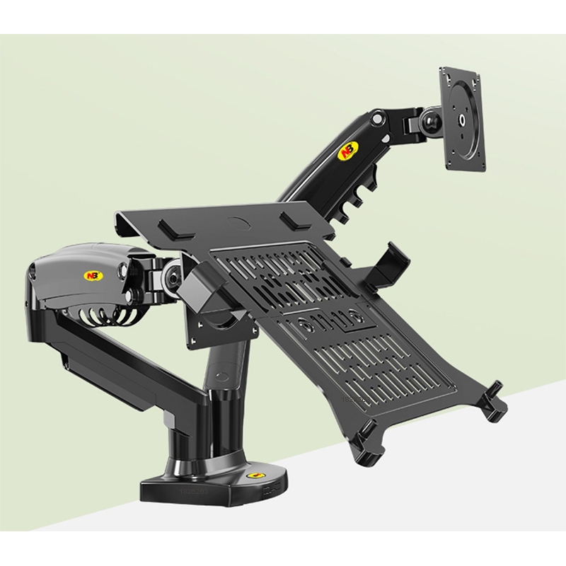 Desktop NB F160 + FP-2 Gas Spring Dual Arm for 17"-27" Monitor Holder  — photo 2