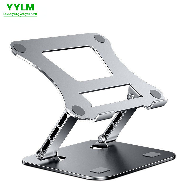 Phone Tablet Stand Adjustable Aluminum Alloy laptop Tablet up to 17 "Laptop Portable Foldi