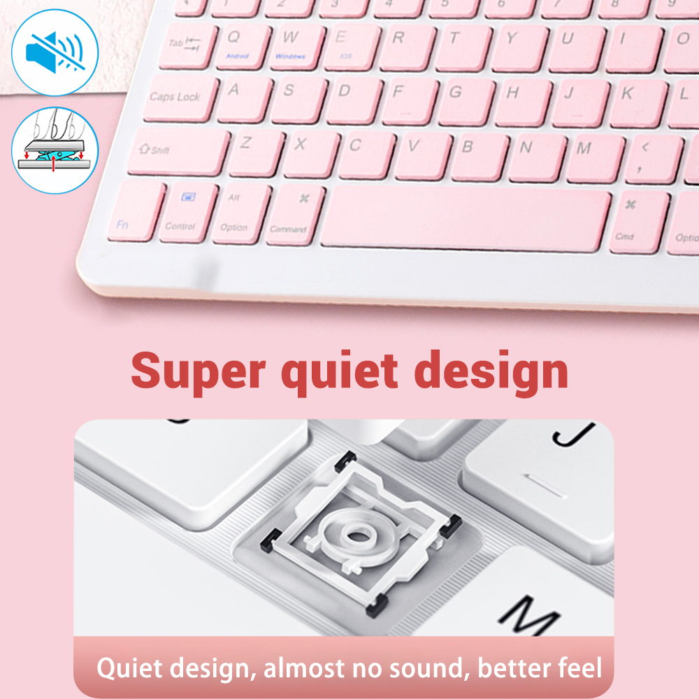 Mini Wireless Keyboard Bluetooth Keyboard For ipad Phone Tablet Portab — photo 3
