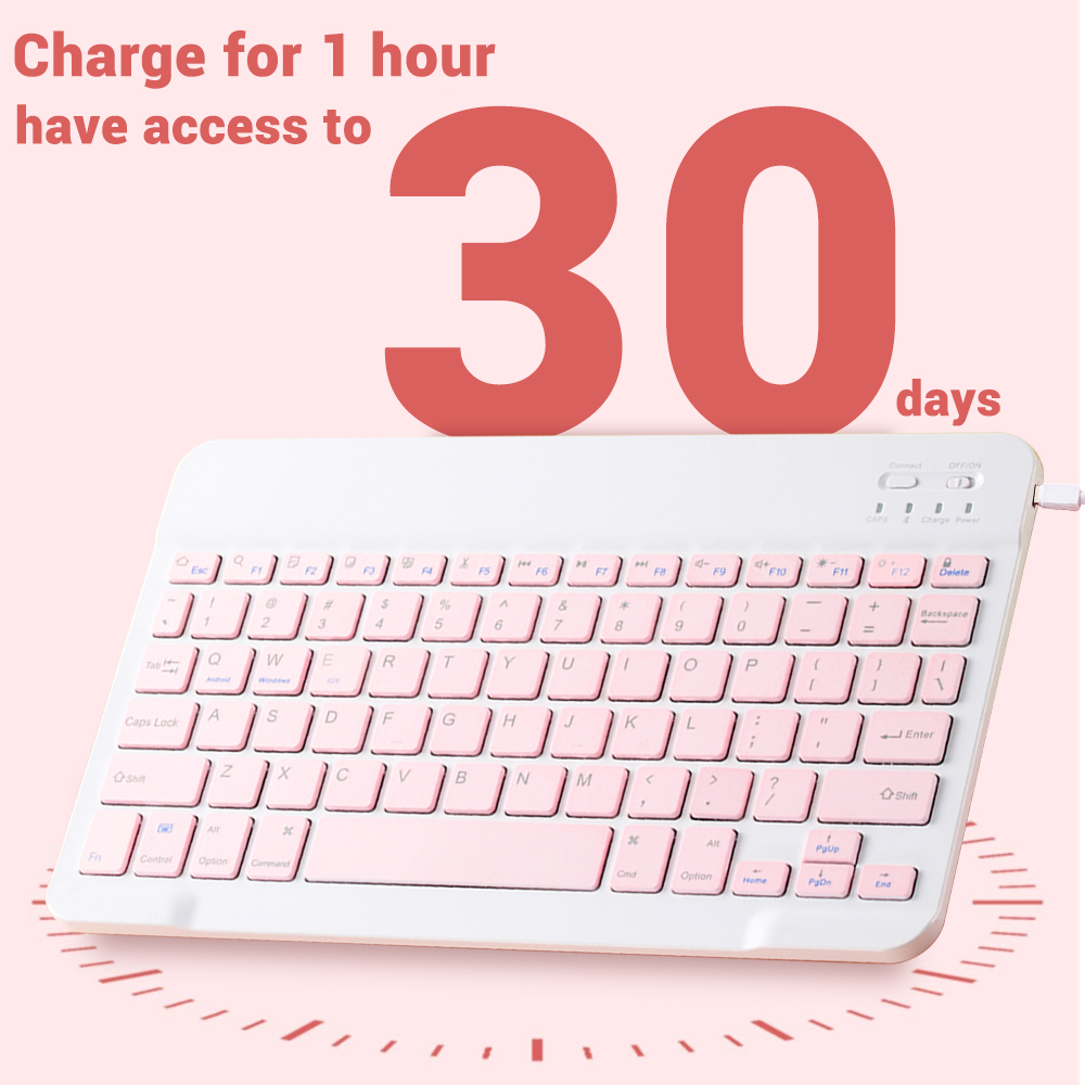 Mini Wireless Keyboard Bluetooth Keyboard For ipad Phone Tablet Portab — photo 4