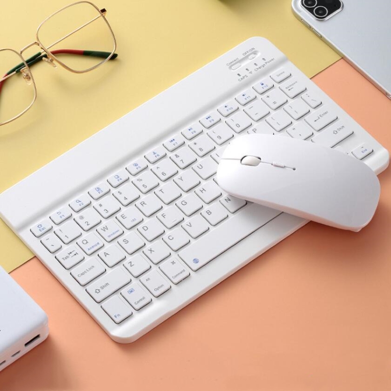 Ultra-Slim Bluetooth Keyboard Portable Mini Wireless Rechargeable for  — photo 2