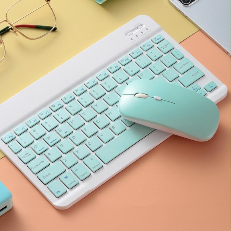 Ultra-Slim Bluetooth Keyboard Portable Mini Wireless Rechargeable for  — photo 4