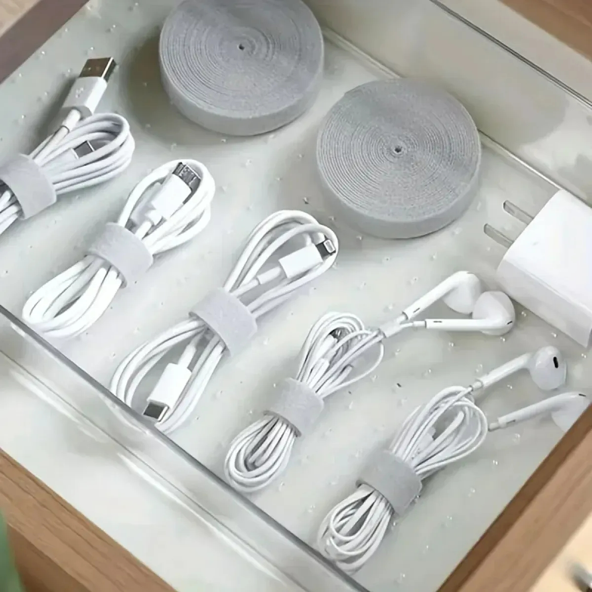 3M Hook and Loop Fastener Cable Organizer Cable Ties Wire Winder Keepe — photo 6