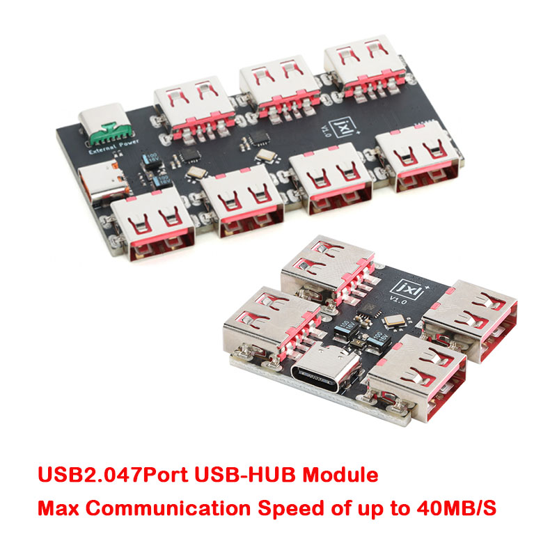 1-10Pc USBHUB USB2.0 7 4-port Controller Expansion Module USB 2.0 to 4