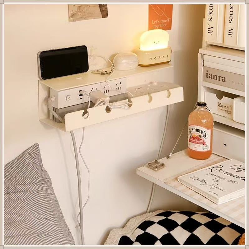 ISRTAO Under Desk Cable Management Cable Tray Under Desk With Clamp Po — photo 4