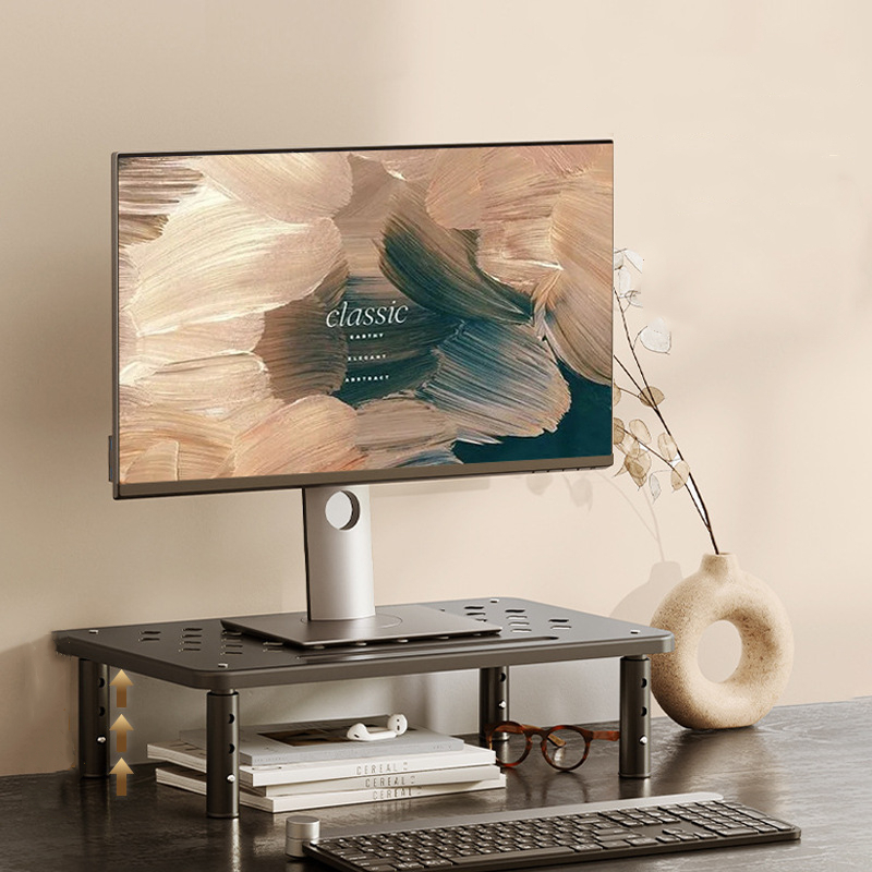 Adjustable computer Rack Telescopic Desk Monitor Holder Elevated PC Sc — photo 4
