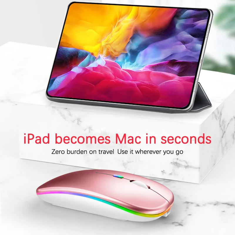 HOMEFISH PHONEPACE Dual Mode Wireless Mouse 2.4G Bluetooth Rechargeabl — photo 6