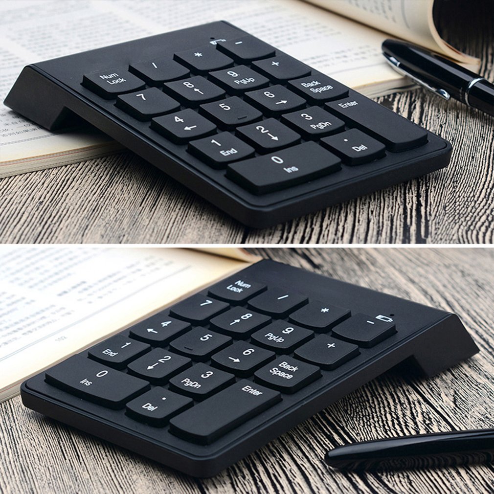 18 Keys 2.4G Wireless Keyboard Mini Digital Number Keypad for Accounti — photo 2