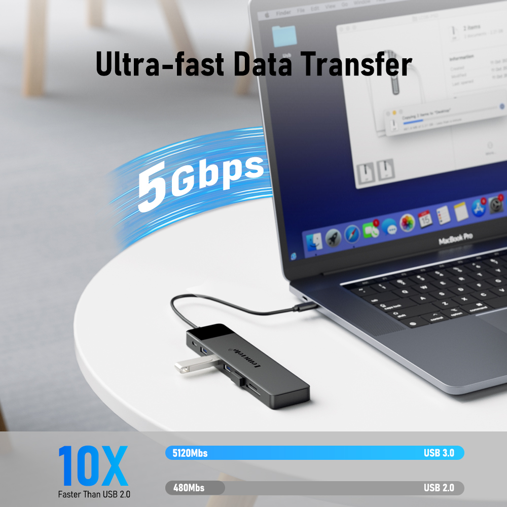 Lemorele USB C HUB 13-in-1 Docking Station 4K 30Hz HDMI USB 3.0 PD 100 — photo 3