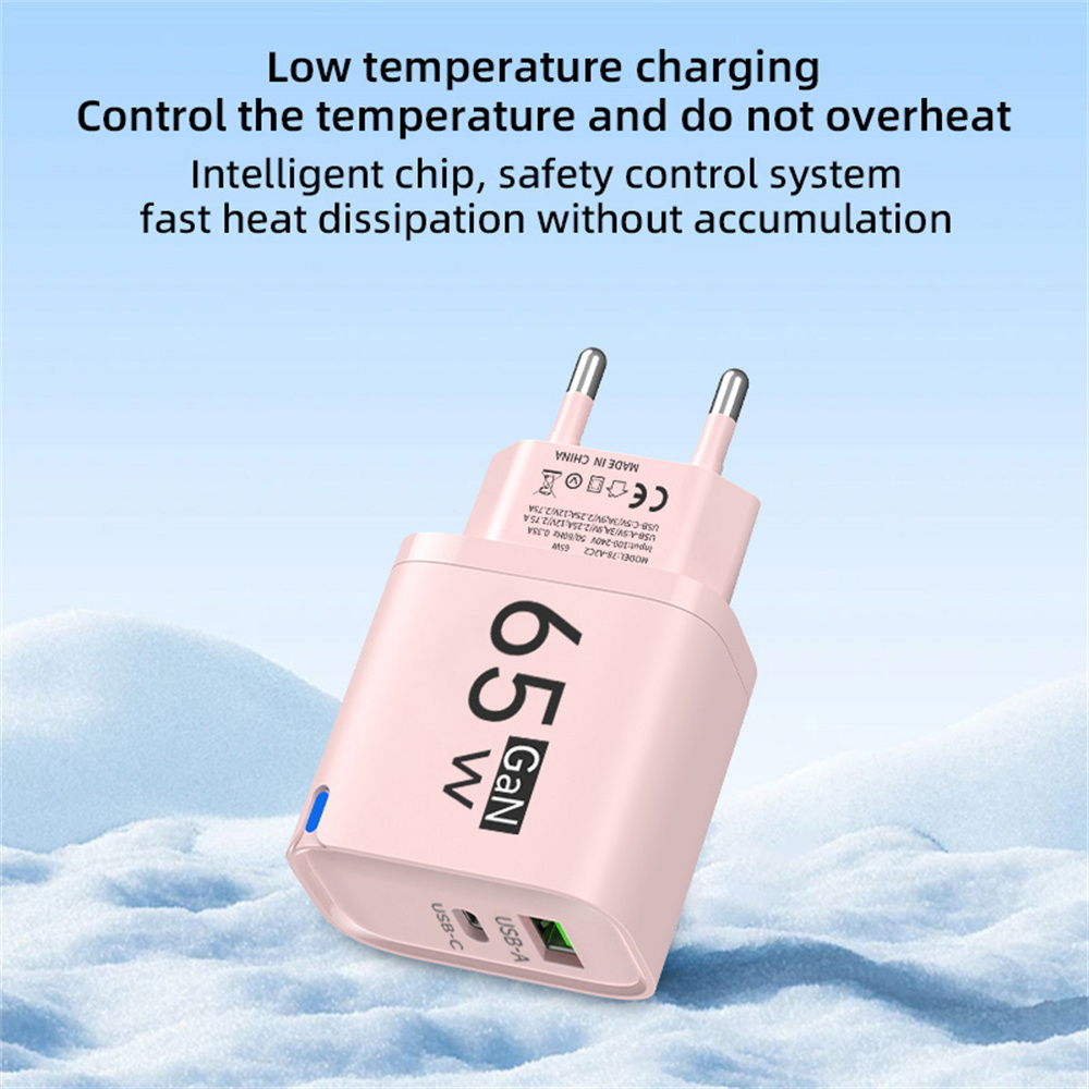 USB 65W Fast Charging Charger Type C High Speed Charge Mobile Phone Wa — photo 5