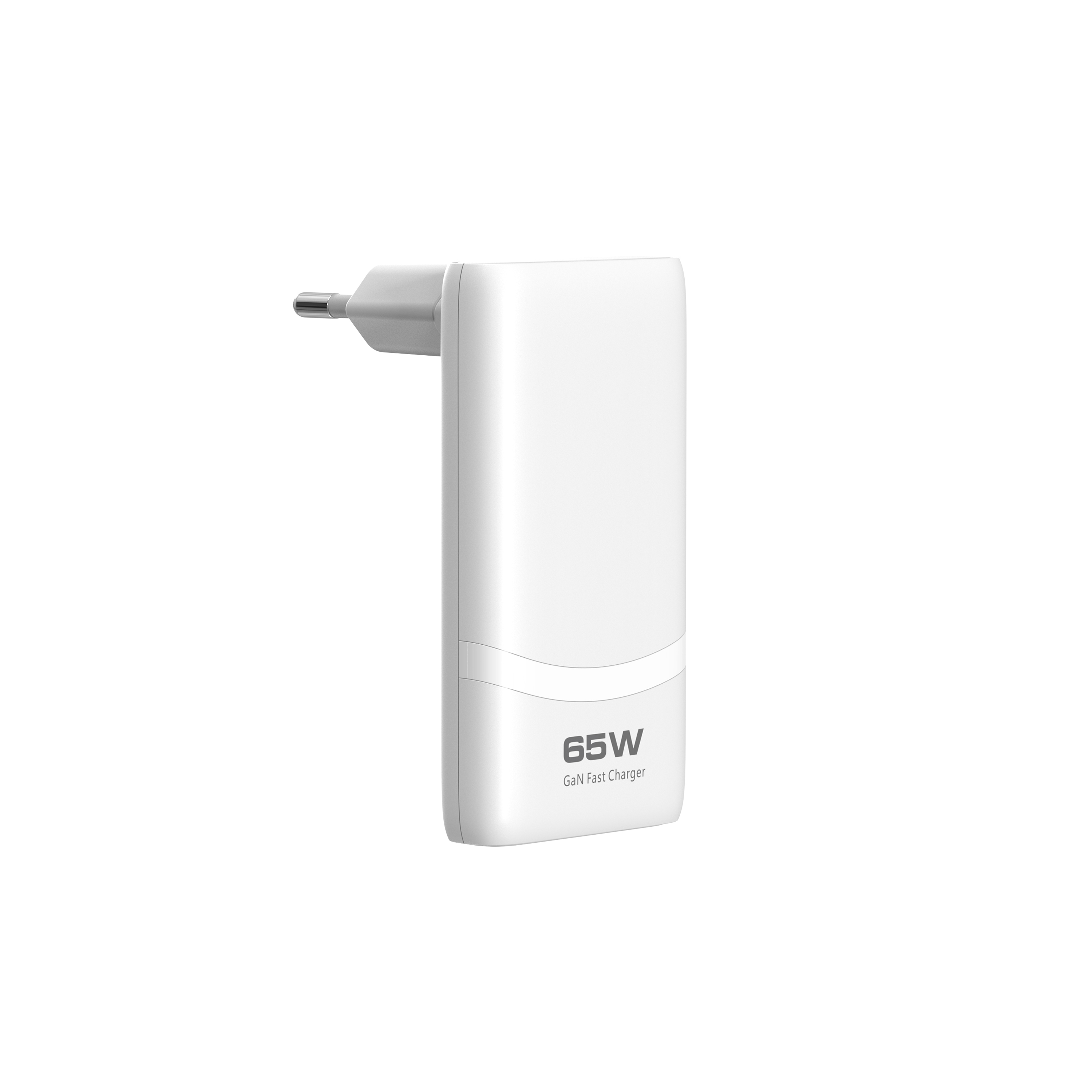 65W Flat GaN USB C Charger Dual-port Fast Wall Charger Compact Power A — photo 4