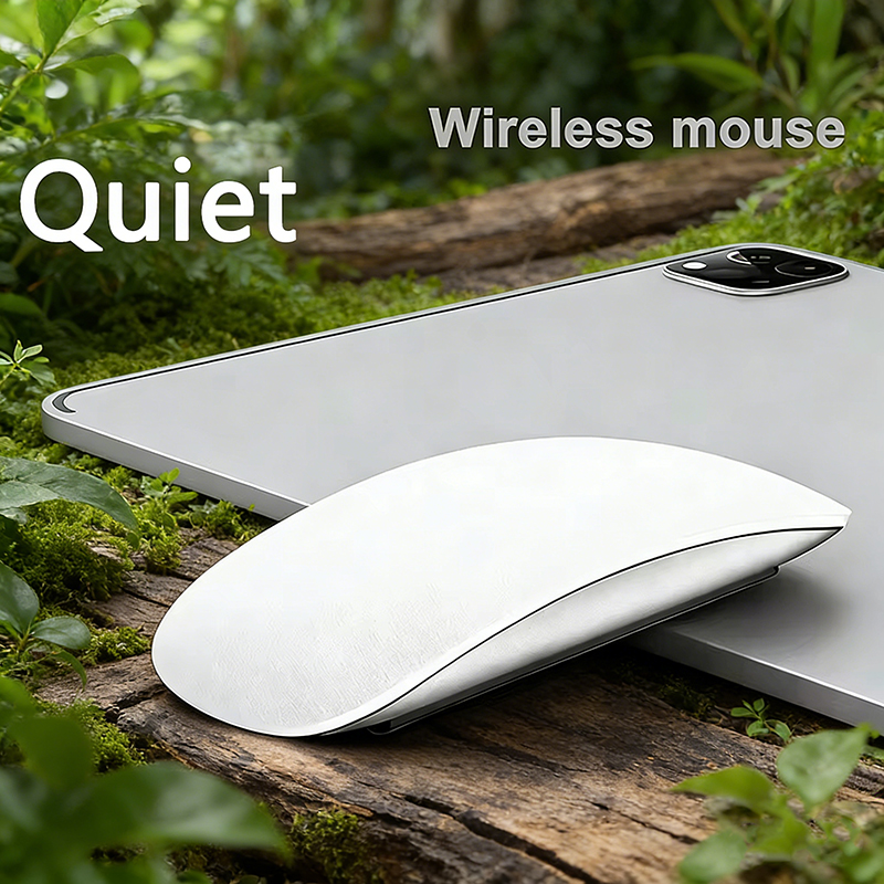 Ultra-Quiet Wireless Bluetooth Magic Computer Mouse 