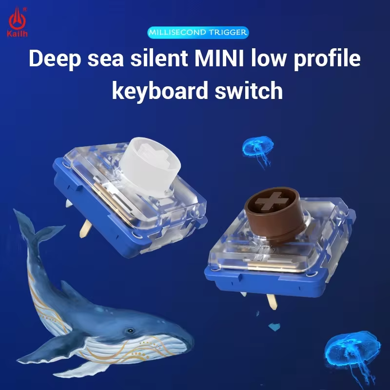 Kailh Deep Sea Silent Mini Hitbox Switch 1353 Islet Low Profile Linear — photo 3