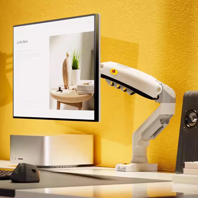 NEW NB F80 17-30' Desktop LED LCD Monitor Holder Arm Gas Spring Full M — photo 5